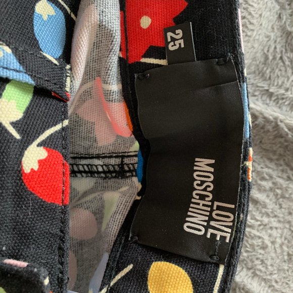 LOVE MOSCHINO skinny pants with fun colours - Picture 4 of 4